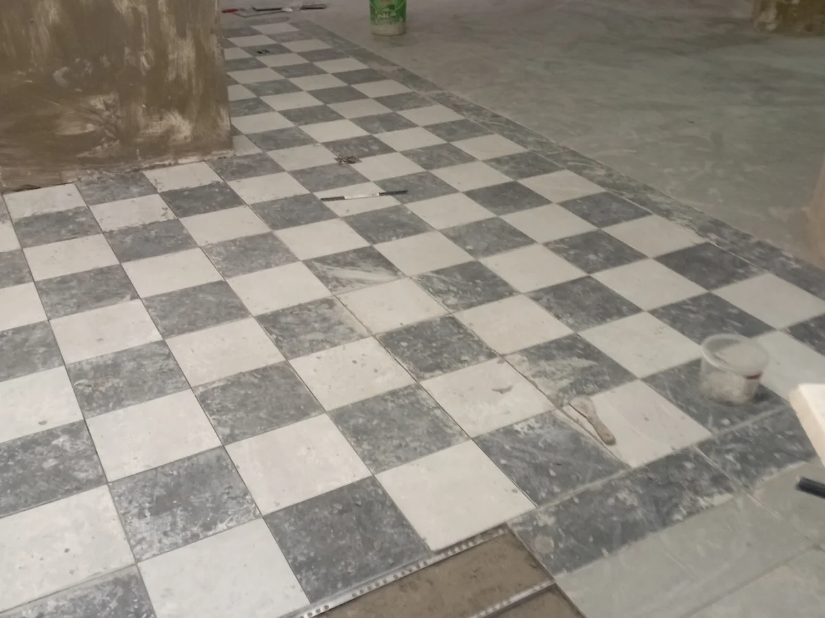 Tiling work interior and exterior